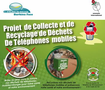 Projet de recyclage des déchets de telephonies mobiles projet-atelier-bocage